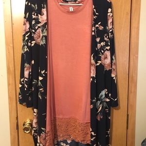 Coral tank and lightweight duster